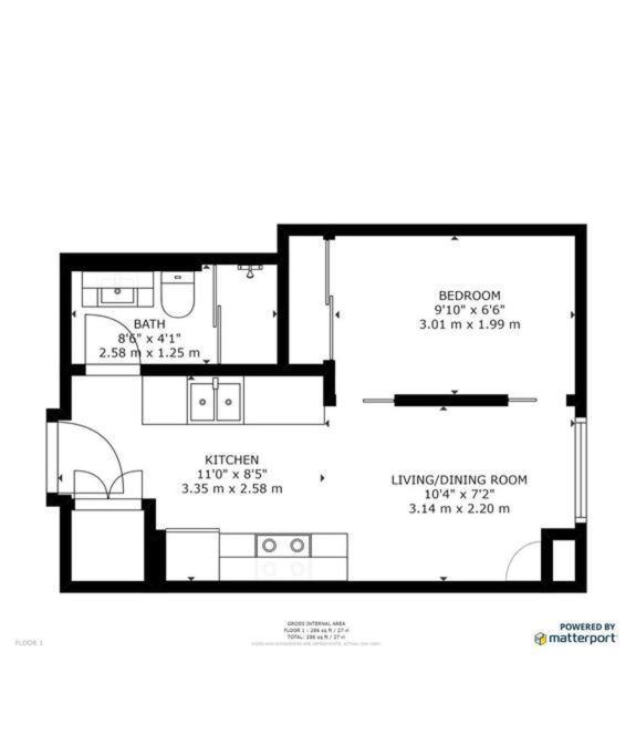Modern Flat In Camden Town Апартаменты
